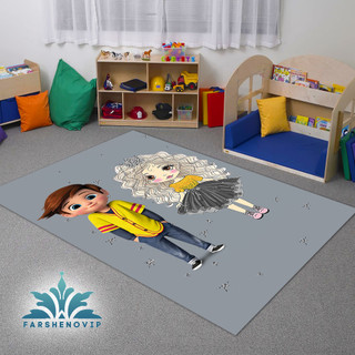 مخمل فرش کالکشن عروسکی کدS137