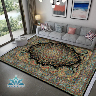 مخمل فرش کالکشن ابریشم کدB101