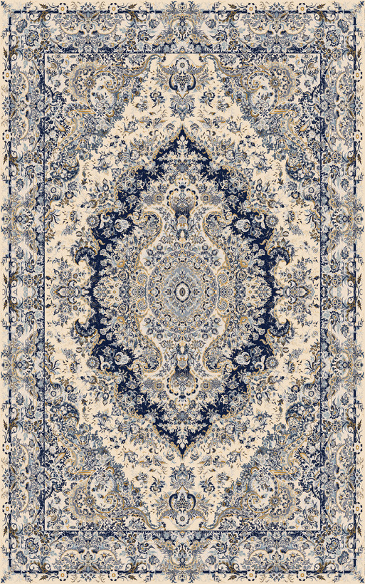 مخمل فرش کالکشن ابریشم کدB104+