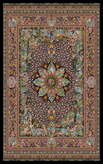 مخمل فرش کالکشن ابریشم کدB105